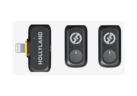 HOLLYLAND Lark A1 (2TX + 1RX) - Mini Duo Lightning