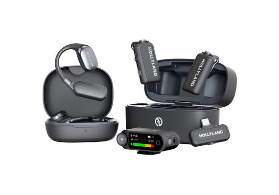 HOLLYLAND Lark Max 2 (2TX + 2RX + 2Fones) - Ultimate Combo