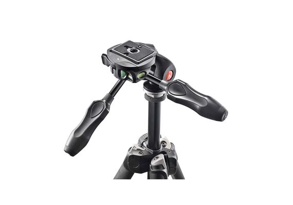 MANFROTTO Cabeça de 3 vias com Alças dobráveis ​​compactas (série 290)