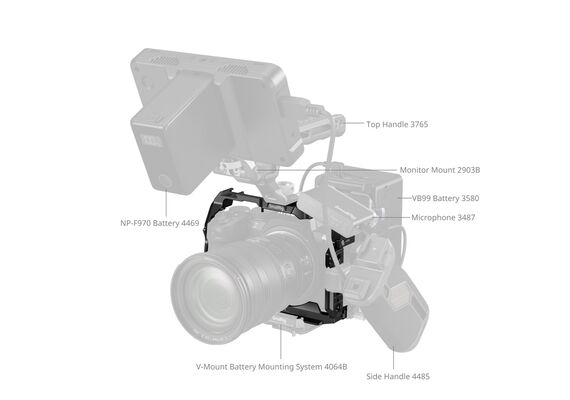 SMALLRIG 5257 Cage da Nikon Z5II