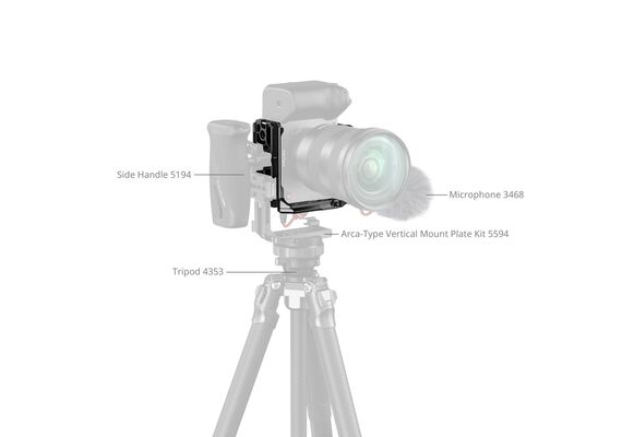 SMALLRIG 5591 Half Cage para Sony FX2