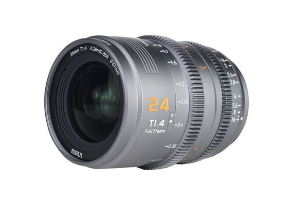 SIRUI Vision Prime 1 Cine T1.4 Full Frame 24mm Sony E Multi-Mount - Silver