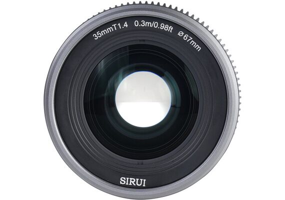 SIRUI Vision Prime 1 Cine T1.4 Full Frame 35mm Sony E Multi-Mount - Silver