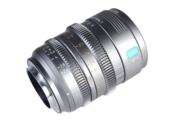 SIRUI Vision Prime 1 Cine T1.4 Full Frame 35mm Sony E Multi-Mount - Silver