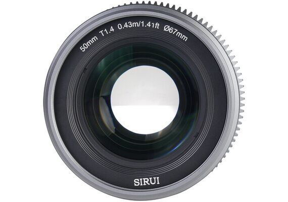 SIRUI Vision Prime 1 Cine T1.4 Full Frame 50mm Sony E Multi-Mount - Silver