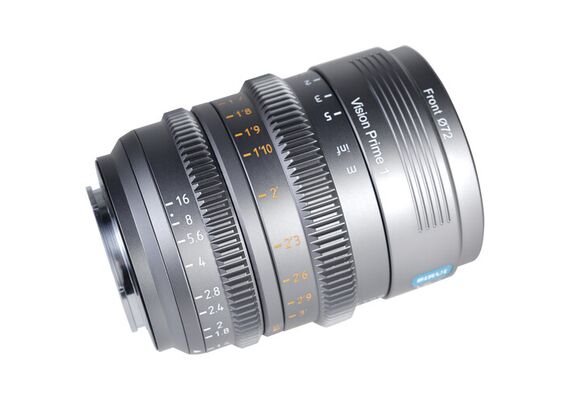 SIRUI Vision Prime 1 Cine T1.4 Full Frame 50mm Sony E Multi-Mount - Silver