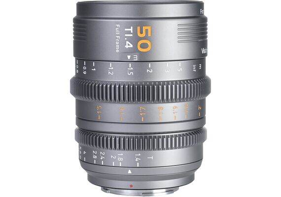 SIRUI Vision Prime 1 Cine T1.4 Full Frame 50mm Sony E Multi-Mount - Silver