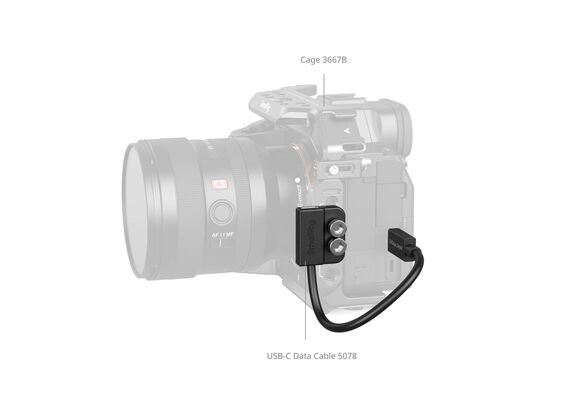 SMALLRIG 5078 Cabo de Dados USB-C