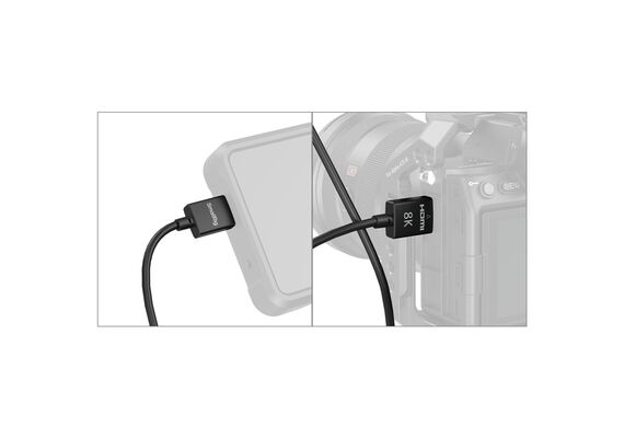 SMALLRIG 5086 Cabo HDMI 8K 100cm