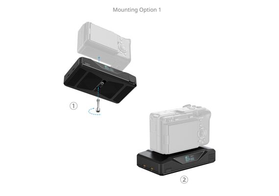 SMALLRIG 5248 Kit de Bateria para Base de Câmera CB75