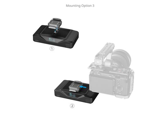 SMALLRIG 5248 Kit de Bateria para Base de Câmera CB75