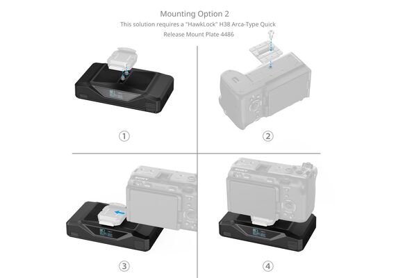 SMALLRIG 4826 Bateria para Base de Câmera CB75