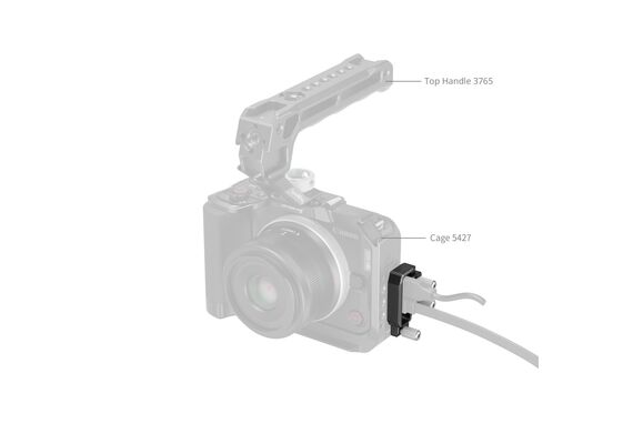 SMALLRIG 5534 Grampo de Cabo HDMI e USB-C Canon EOS R50 V