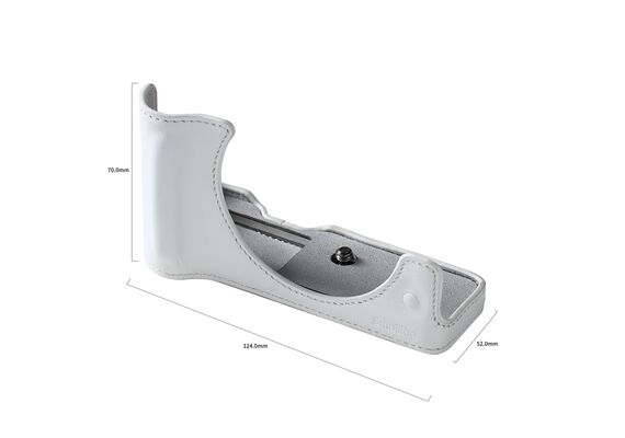 SMALLRIG 5431 Kit Meia Capa de Couro para Canon EOS R50 V - Branco
