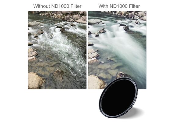 K&F Concept Filtro ND1000 (10 Stops) Nano X 58mm