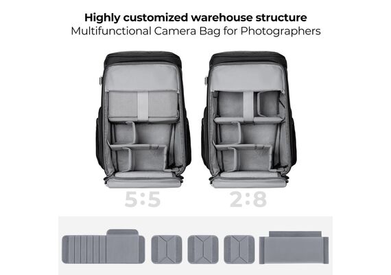 K&F CONCEPT Mochila Alpha Air KF13.128V3 - 25L (Cinza)