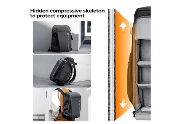K&F CONCEPT Mochila Alpha Air KF13.128V3 - 25L (Cinza)