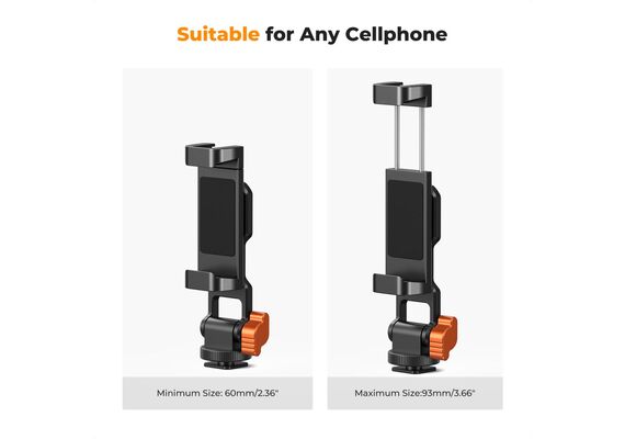 K&F CONCEPT Suporte de Smartphone para Tripé