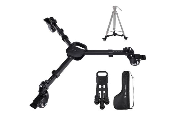 K&F CONCEPT Dolly para Tripés