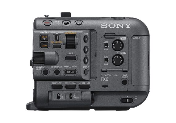 SONY FX6 - Corpo