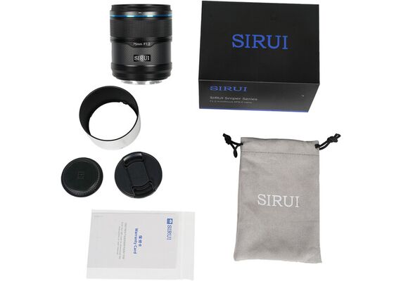 SIRUI Sniper 75mm f/1.2 Sony E - Preto