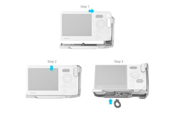 SMALLRIG 5390 L-Bracket para Sigma BF - Prata