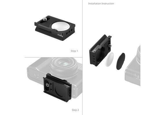 SMALLRIG MD5425 Sapata Arca-Swiss para Airtag Fujifilm