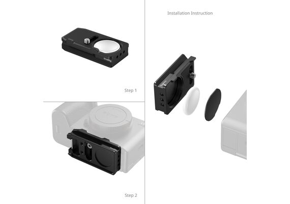 SMALLRIG MD5423 Sapata Arca-Swiss para Airtag Sony