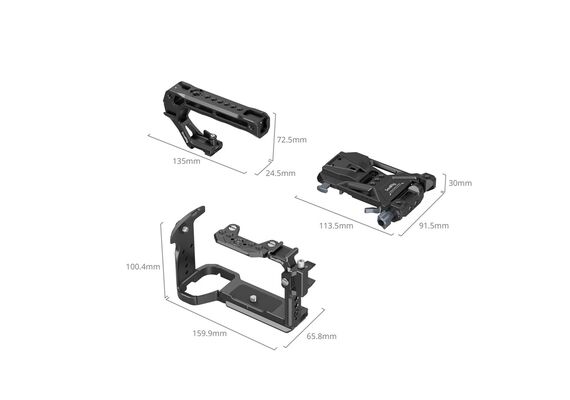 SMALLRIG 5590 Kit Cage e Placa de Bateria Sony FX2