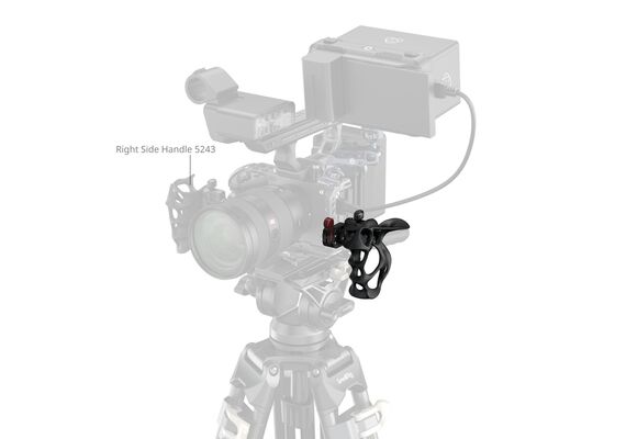 SMALLRIG 5242 Punho Liquid Series com Grampo NATO - Lado Esquerdo