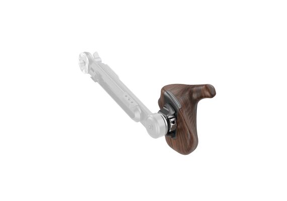 SMALLRIG 5193 Punho Wooden Series com Roseta ARRI - Lado DireitoSMALLRIG 5193 Punho Wooden Series com Roseta ARRI - Lado Direito