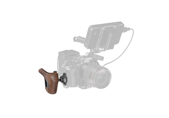 SMALLRIG 5192 Punho Wooden Series com Grampo NATO - Lado Direito