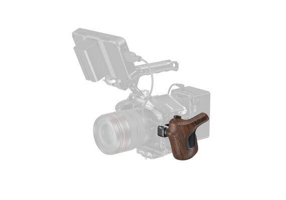 SMALLRIG 5162 Punho Wooden Series com Grampo NATO - Lado Esquerdo