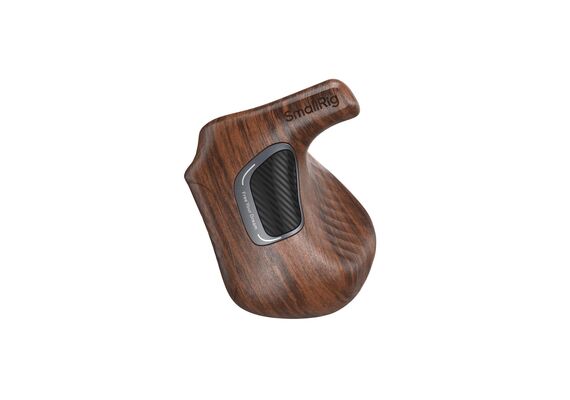 SMALLRIG 5162 Punho Wooden Series com Grampo NATO - Lado Esquerdo