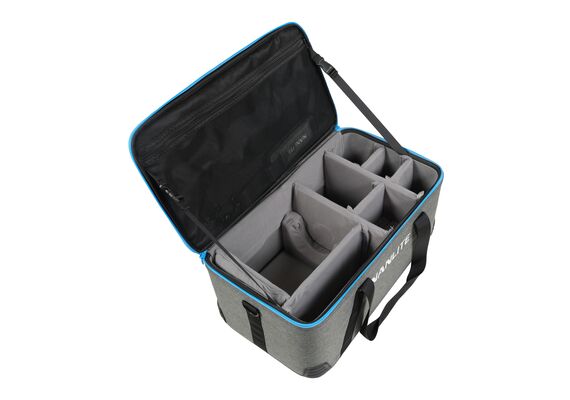 NANLITE Kit Iluminador LED Bi-Color FORZA 60B II + Lente de Projeção PJ-FMM (19° e 36°)