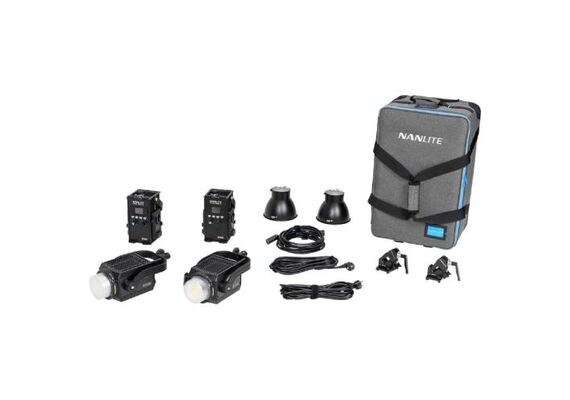 NANLITE Kit Duplo LED Forza 300 II - Daylight