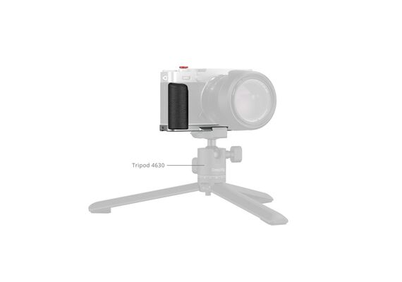 SMALLRIG 5447 L-Bracket Grip de Silicone Fujifilm E-X5 - Prata