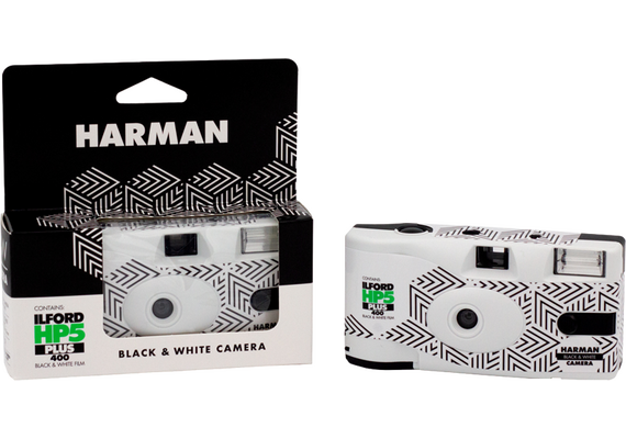 HARMAN Camera Descartável com Rolo ILFORD HP5 400 135mm 27Exp.