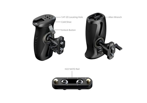 SMALLRIG 5160 Punho Rotativo NATO