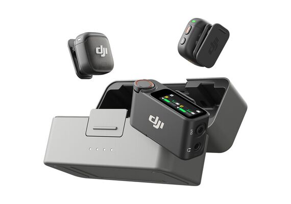 DJI MIC 3 Kit Duplo Lapela Wireless (2TX+1RX+CX)