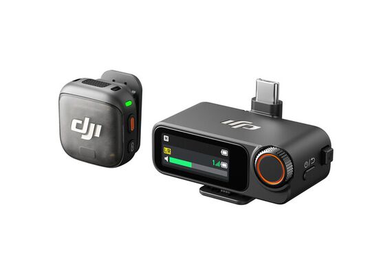 DJI MIC 3 Kit Single Lapela Wireless (1TX+1RX)