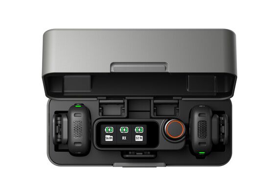 DJI MIC 3 Kit Duplo Lapela Wireless (2TX+1RX+CX)