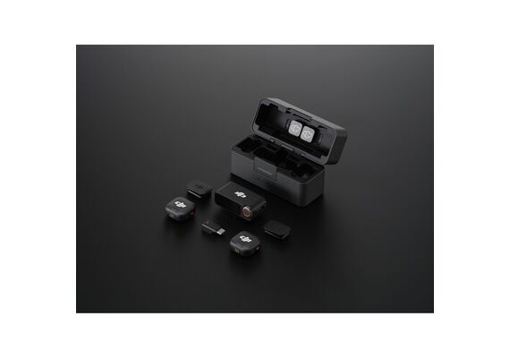 DJI MIC 3 Kit Duplo Lapela Wireless (2TX+1RX+CX)