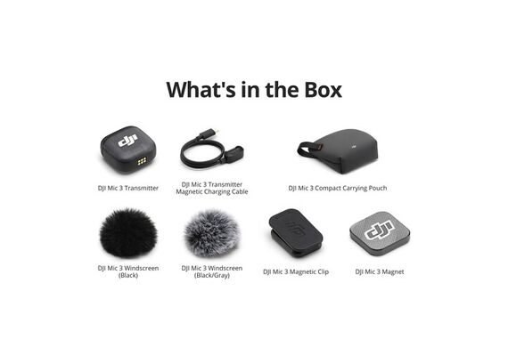 DJI Transmissor DJI MIC 3