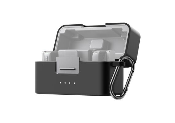 Puluz Caixa de Carregamento para DJI Mic Mini - Preto Puluz Caixa de Carregamento para DJI Mic Mini - Preto