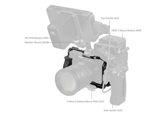SMALLRIG 5467 Cage para Nikon Zr