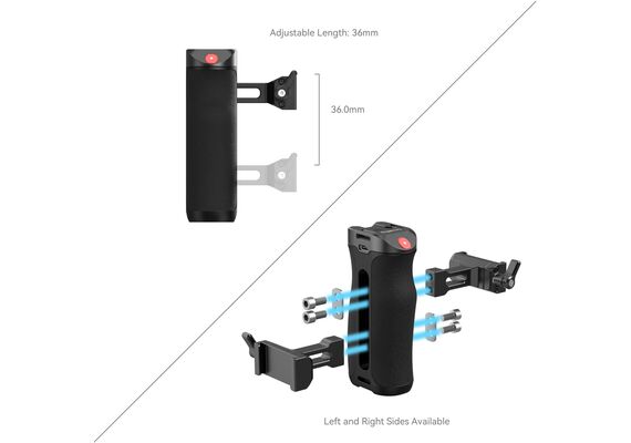 SMALLRIG 5694 Punho Lateral Arca-Type com botão REC