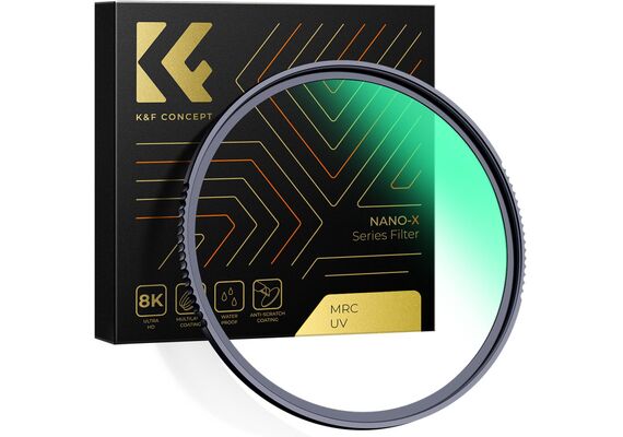 K&F CONCEPT Filtro Nano-X MRC UV HD 67mm