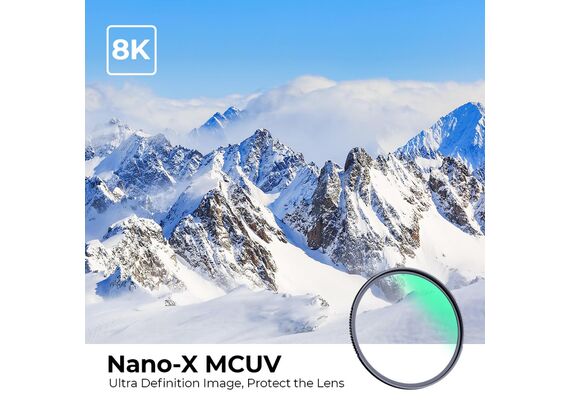 K&F CONCEPT Filtro Nano-X MRC UV HD 46mm