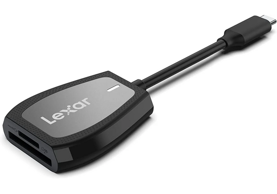 LEXAR Professional Leitor de Cartões Dual Slot USB-C RW470